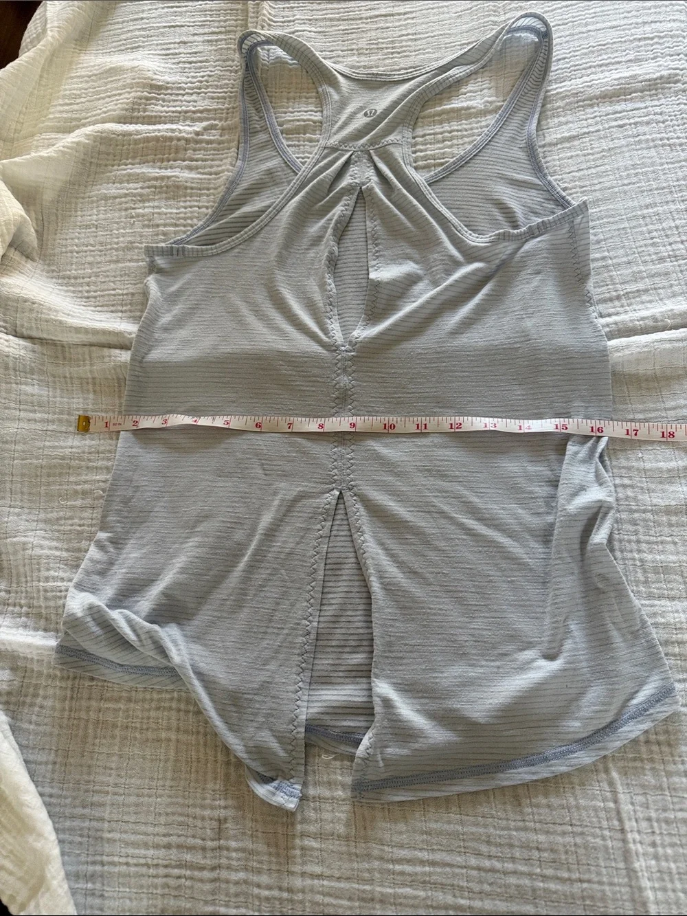 Light blue Racerback Lululemon Tank -